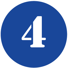 Blue Number 4 Graphic by Westminster Arms
